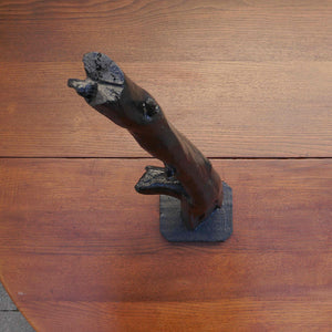 Totem - Bog Oak Sculpture