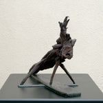 Lizard - Bog Oak Sculpture